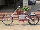 Customized Red BMX 20 Inch Adult Chopper Bicycle With Steel Frame