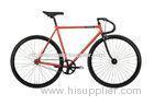 Professional Popular Single Speed Fixed Gear Bikes Fixies With Rim / Hub Alloy