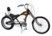 Black 20inch 700c Steel Freestyle Custom Chopper Bicycles For Boys