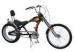 Black 20inch 700c Steel Freestyle Custom Chopper Bicycles For Boys
