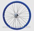 Blue Custom Bicycle Parts Alloy Flip Flop Fixed Gear Bike Wheel Set