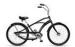 Stylish Black Hi-Ten Steel Fat Tire Beach Cruiser With Tail Lights