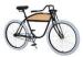 Black 700C Fixed Gear Single Speed Bikes With Synthetic Leather Saddle