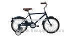 16" Wheel Lightweight Kids Bikes , Black Balance Bike For Children