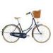 Professional Blue 26" Wheel Ladies City Bike With Basket CE Certification