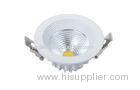 Eco - Friendly IP44 18W COB LED Downlight For Kitchen Indoor / Shopping Mall