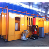 electrostatic powder coating chamber