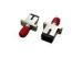 SC - ST Simplex Hybrid Fiber Optic Adapters for FTTP High Compatibility