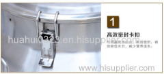 stainless steel milk cans