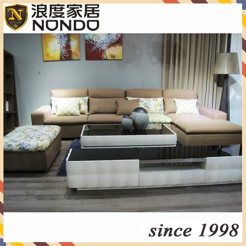 Light brown sofa fabric sofa