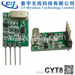 434MHz Ask Superheterodyne Wireless Transmitter RF Module