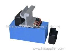 plastic dowel for railway fastening