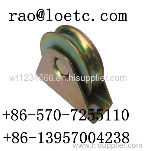 steel industrial sliding door pulley