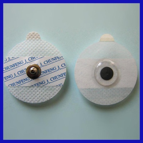 Wireless disposable ECG electrode