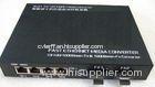 Low Power 4w 1000m TP Fiber Optic Switch Box 4 Port Supports Vlan And Qos