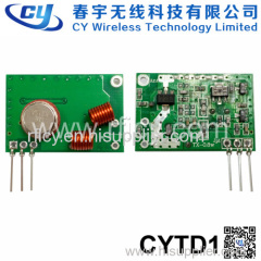 434MHz Ask Superheterodyne Wireless Transmitter RF Module