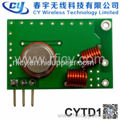 434MHz Ask Superheterodyne Wireless Transmitter RF Module