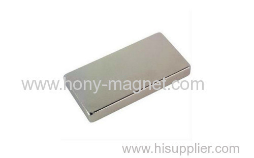 Sintered NdFeB Magnet Block with Zinc Coating