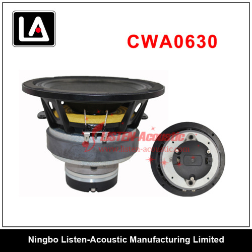 6" coaxial full range speaker with woofer & NE0 driver