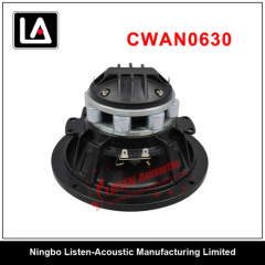 6" coaxial full range speaker with NEO woofer & driver