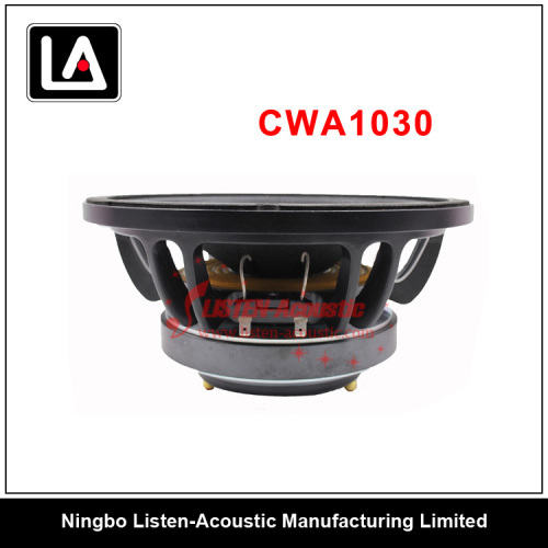 10" coaxial full range speaker with woofer & driver