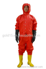 Light Duty Type Chemical Protective Clothing/Anti Chemical Suit/Safety Suit for Fire Fighting