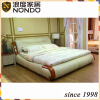 Leather bed soft bed