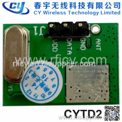 434MHz Ask Superheterodyne Wireless Transmitter RF Module