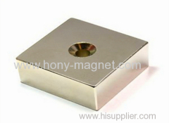 Powerful Block Sintered NdFeB Magnet in Magnetic Road Sweeper