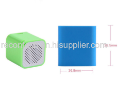 Factory supply and colorful small square mini bluetooth speaker