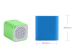 Factory supply and colorful small square mini bluetooth speaker