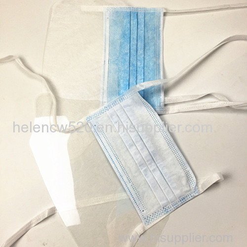 Disposable Anti-fog Face Mask With eye Shield