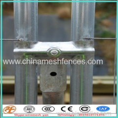 2.4x2.1M Hot Dipped Galvanized Temporary Fence with fence Clamps Sales