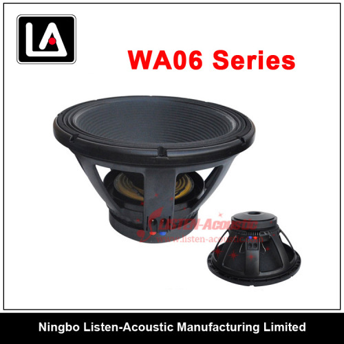 Aluminum frame Pa woofer/High intensity aluminum basket