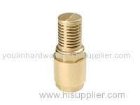 Natural brass bolt products