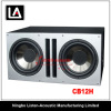 12 inch woofer size car subwoofer box CB 12H