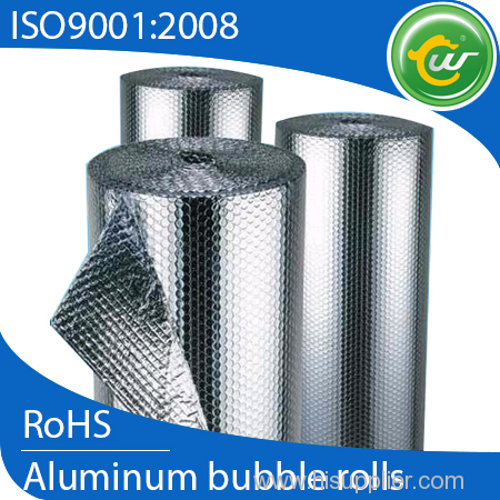 Aluminum bubble heat insulation