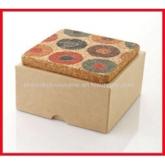 2014 Customer OEM Factory - souvenir cork love coasters