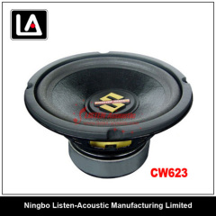 4 / 8 ohm auto woofer