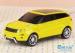 Cell Phone Yellow Land Rover Car Shaped Power Bank USB 18650 4400mAh
