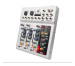 Professional Mini 4 Channels Studio Mixer MX 402