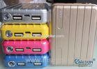 12000mAh Suitcase Backup Power Bank , Dual USB Universal Portable Power Bank