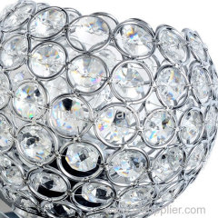 Creative spheres LED crystal bedside wall lamps for sale