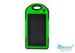 4000mAh Portable Solar panel Power Bank , Shockproof Li-polymer Mobile Power Bank