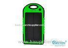 4000mAh Portable Solar panel Power Bank , Shockproof Li-polymer Mobile Power Bank