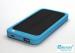 Blue Rectangle Small Pocket External Solar Li-polymer Power Bank 5000mAh