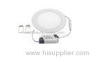Surface Mounted Dustproof IP44 12W Round LED Panel Lights 4000K / 6000K