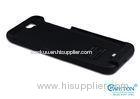 Black Iphone Backup Battery Case 3800mAh , iPhone Charger Case Kickstand on the back