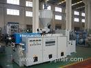 37KW PLC sPlastic Extruder Machine Twin Conical Screw For PE And Wood plastic