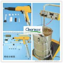 Factory price electrostatic powder coating manual gun